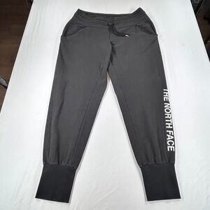 The North Face Pants Womens Large Black Fleece Sweatpants Joggers Large EUC